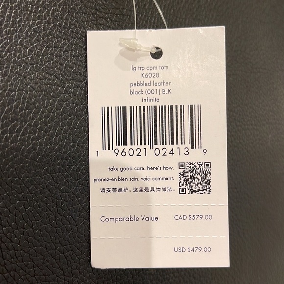 Kate Spade Infinite Large Triple Compartment Tote
COLOR:
Black - Picture 15 of 16